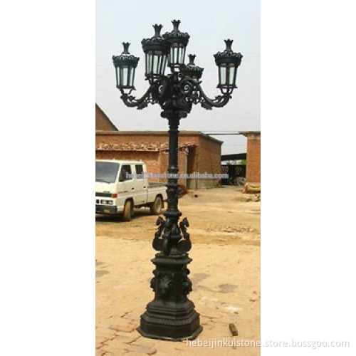 cast iron street light ourdoor lamps for sale